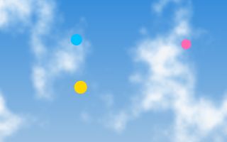 clouds: A sky with drifting clouds.