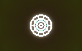 look("disco"): A kaleidoscope whose colours keep turning.